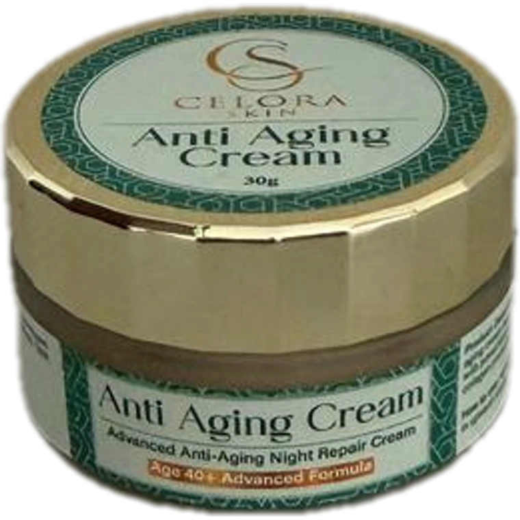 Anti Aging Cream product label