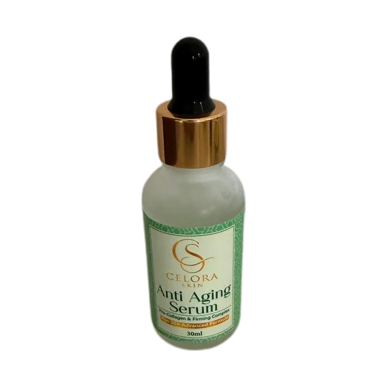 Anti Aging Serum product label